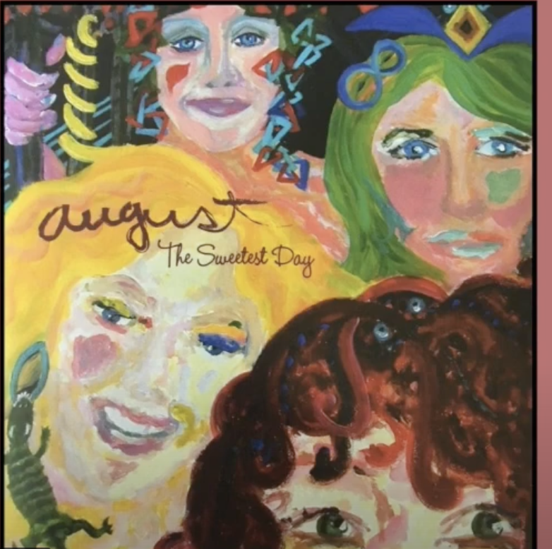 colorful painting of female singers