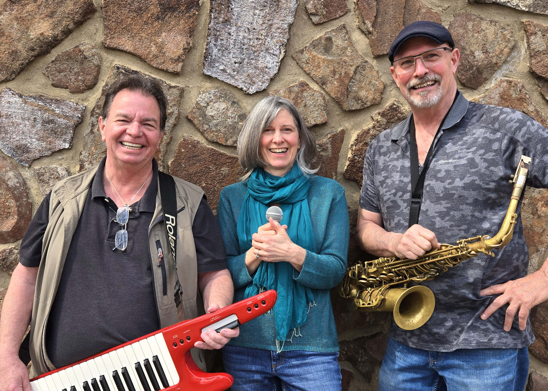 Trio of musicians